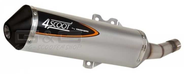 Auspuff Tecnigas 4Scoot Honda @ 125 JF07, SH 125 JF09, 150 KF04, Dylan 125 JF10