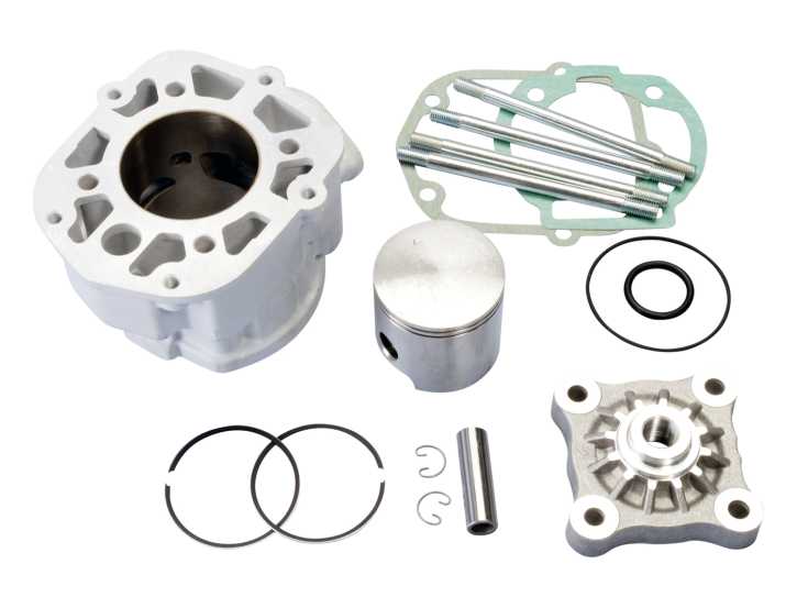 Zylinderkit Polini Aluminium Racing 80ccm 50mm für Piaggio / Derbi Motor D50B0