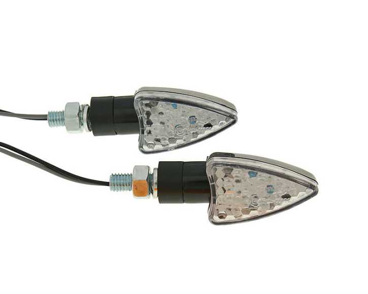 Blinker Set M8 LED schwarz Boost I