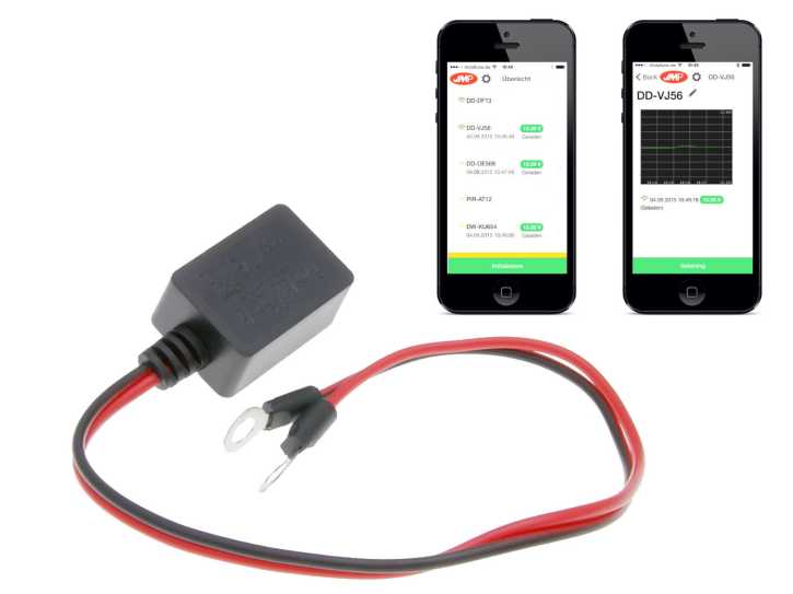 Batterie Monitor Bluetooth für Smartphone & Tablet (iOS, Android)