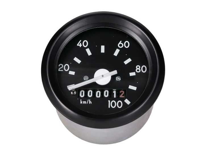 Tachometer 100km/h rund 60mm ohne Blinkkontrolle für Simson S50, S51, S70