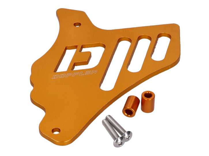 Ritzelabdeckung Doppler gold für Minarelli AM, Generic, KSR-Moto, Keeway, Motobi, Ride