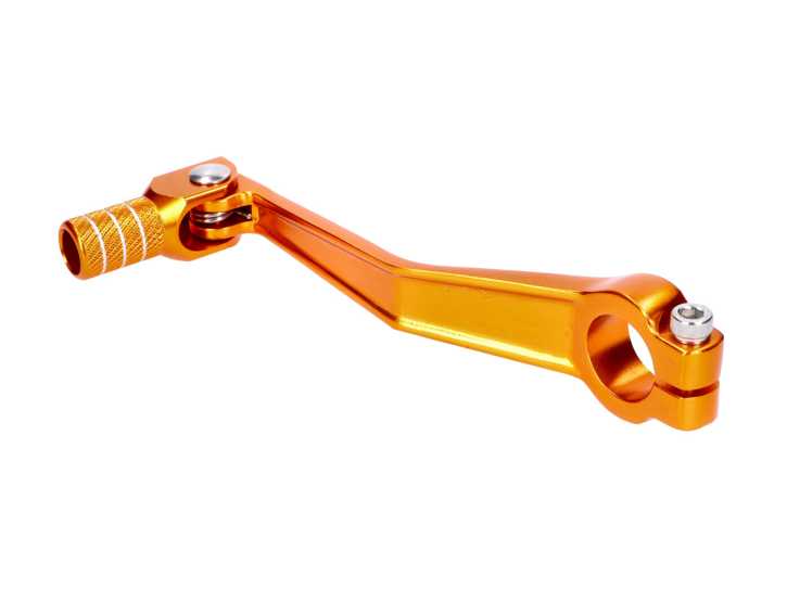 Schalthebel klappbar Aluminium gold eloxiert für Simson S50, S51, S53, S70, S83