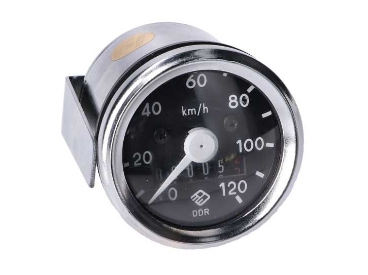 Tachometer 120km/h rund 48mm für Simson S50, S51, S70, KR51, MZ GS, Hercules