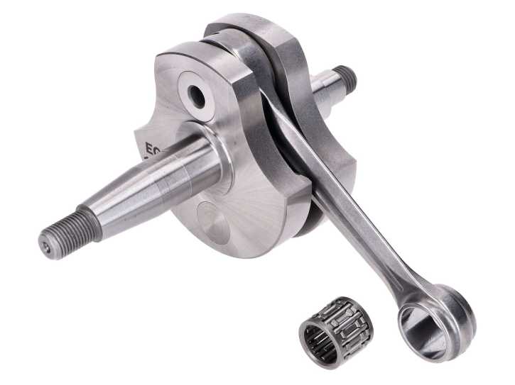 Kurbelwelle EGIG Performance Pilzwelle Hub 51mm, Pleuel 115mm für 170ccm Grauguss für Vespa Smallframe