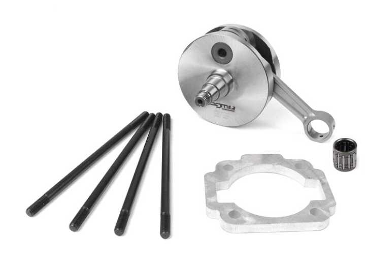 Kurbelwellen-Kit BGM Pro Racing Vollwange 54mm Hub, 105mm Pleuel Vespa PK125 XL2, PK125 ETS (Ø 24mm Konus)