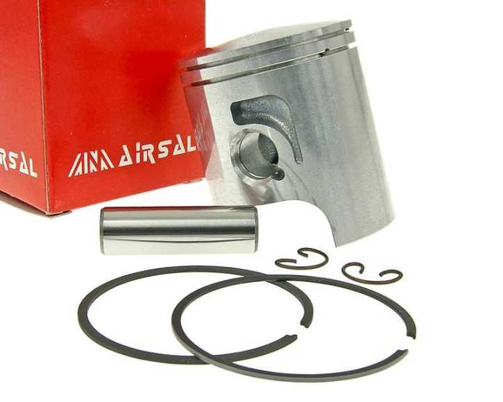 Kolben Satz Airsal Tech-Piston 72,4ccm 48mm für Derbi Senda GPR, Gilera GSM SMT RCR Zulu EBE/EBS