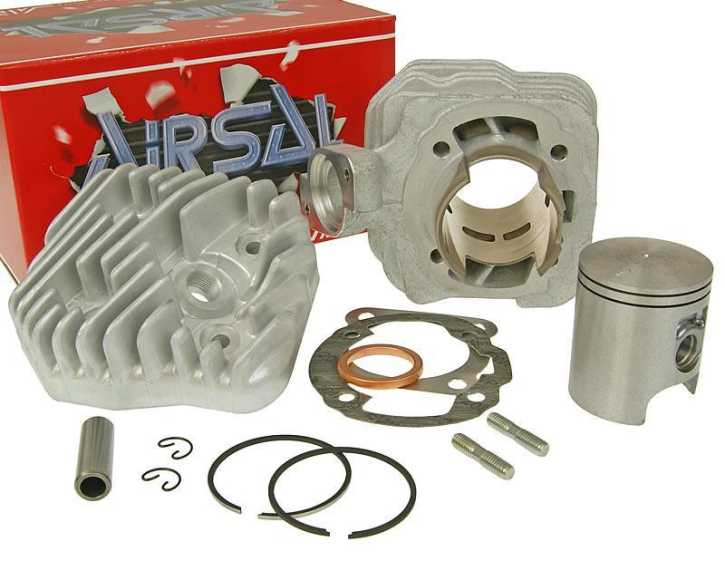 Zylinderkit Airsal T6 Tech-Piston 69,7ccm 47,6mm für Peugeot stehend AC