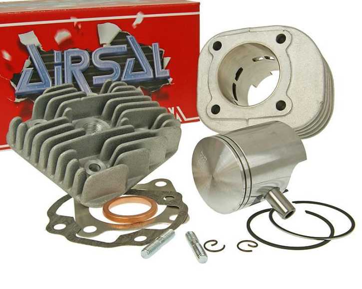 Zylinderkit Airsal T6 Tech-Piston 69,7ccm 47,6mm für Minarelli liegend AC