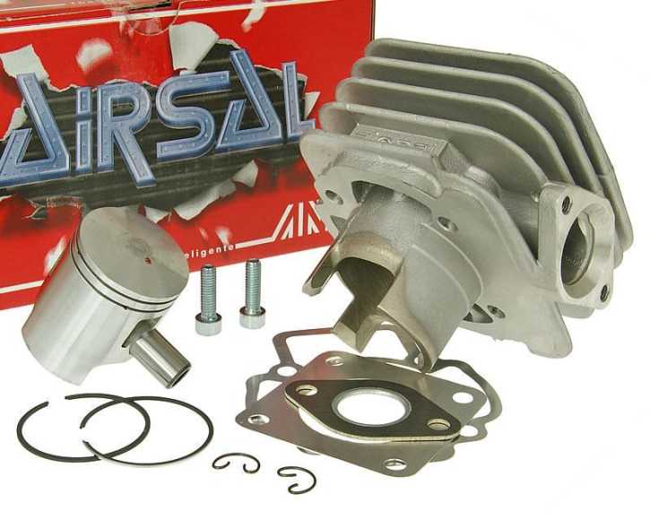 Zylinderkit Airsal T6-Racing 49,2ccm 40mm für Piaggio AC