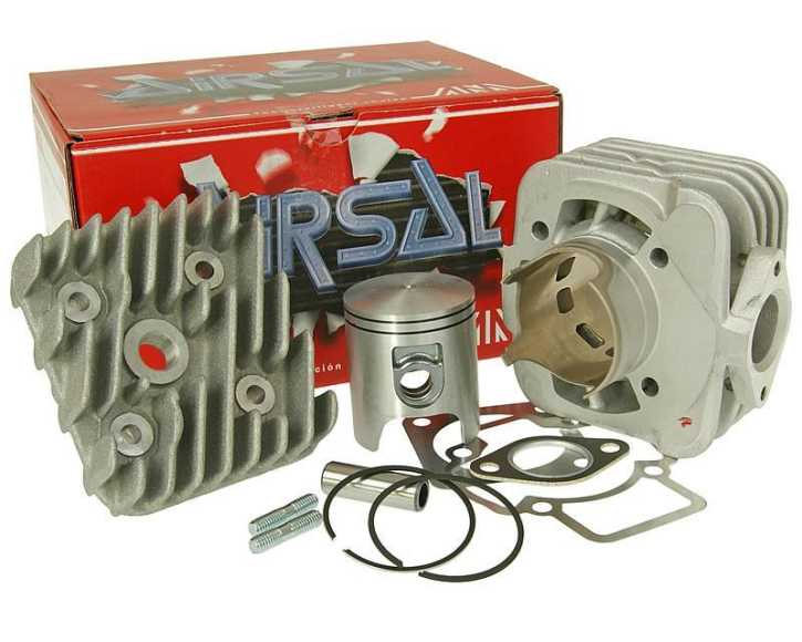 Zylinderkit Airsal T6 Tech-Piston 69,7ccm 47,6mm für Piaggio AC