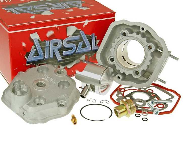 Zylinderkit Airsal Sport 69,7ccm 47,6mm für Piaggio LC NRG Zip SP Gilera Runner