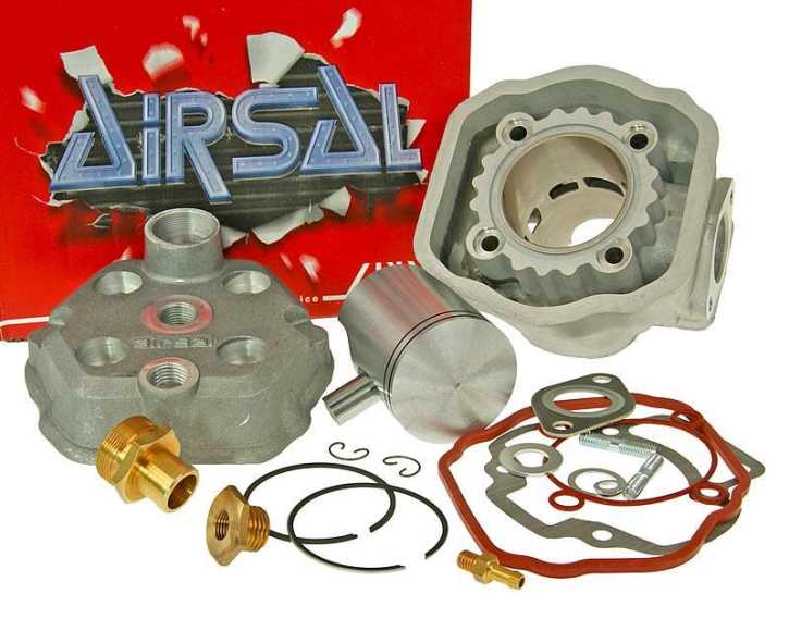 Zylinderkit Airsal Tech-Piston 69,7ccm 47,6mm für Piaggio LC