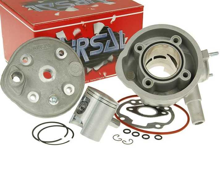 Zylinderkit Airsal Tech-Piston 69,5ccm 47,6mm für Suzuki, Aprilia LC