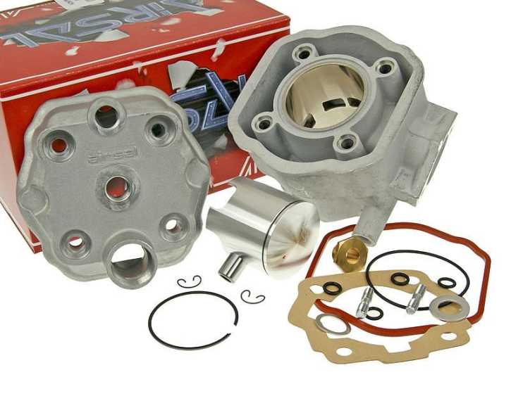 Zylinderkit Airsal Sport 72,4ccm 48mm für Derbi Senda GPR, Gilera GSM SMT RCR Zulu EBE/EBS