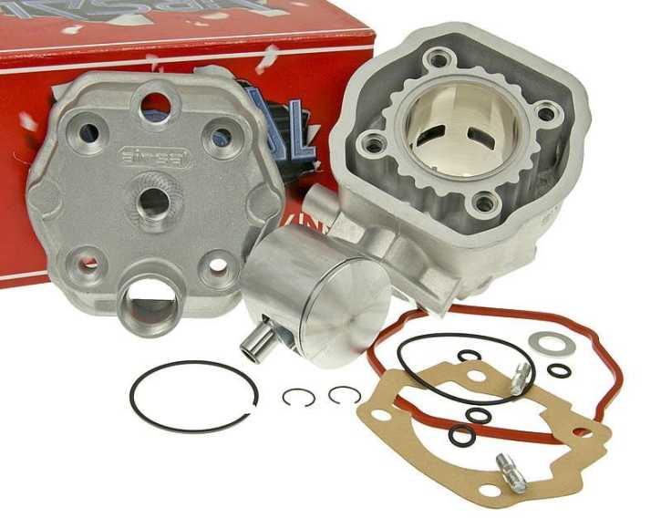 Zylinderkit Airsal Tech-Piston 78,5ccm 50mm für Derbi Senda GPR, Gilera GSM SMT RCR Zulu EBE/EBS