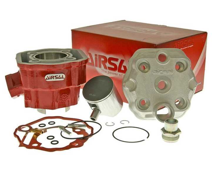 Zylinderkit Airsal Xtrem 88,3ccm 50mm, 45mm Hub für Piaggio / Derbi Motor D50B0