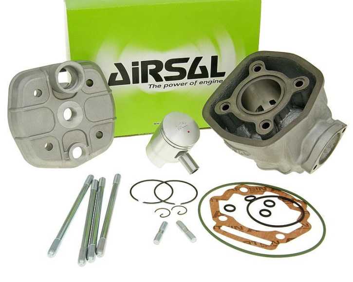 Zylinderkit Airsal Sport 50ccm 39,9mm, 40mm Grauguss für Derbi, Piaggio D50B0