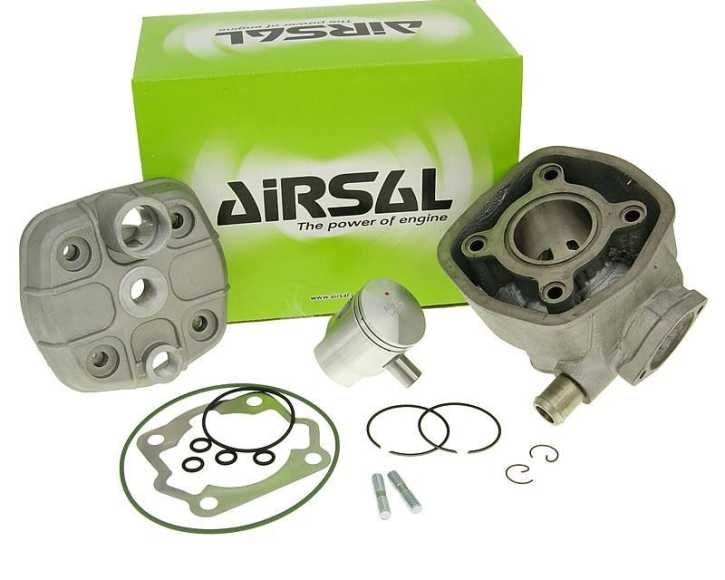 Zylinderkit Airsal Sport 50ccm 39,9mm, 40mm Grauguss für Derbi EBE EBS