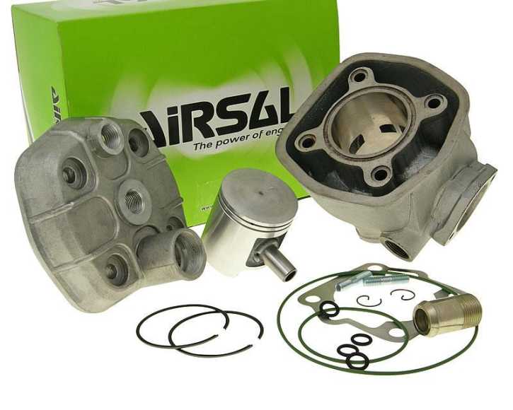 Zylinderkit Airsal Sport 69,4ccm 47mm, 40mm Grauguss für Derbi EBE EBS