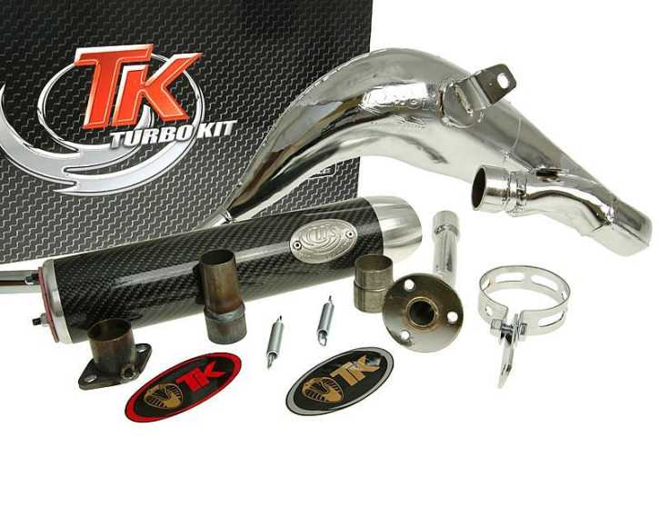 Auspuff Turbo Kit Bufanda Carreras 80 für Rieju MRX, RRX, SMX, Spike