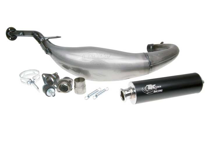 Auspuff Turbo Kit Carreras 80 für Derbi D50B0, EBE, EBS