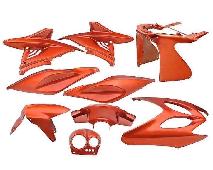 Verkleidungskit Flash Orange 9 Teile für Aerox, Nitro