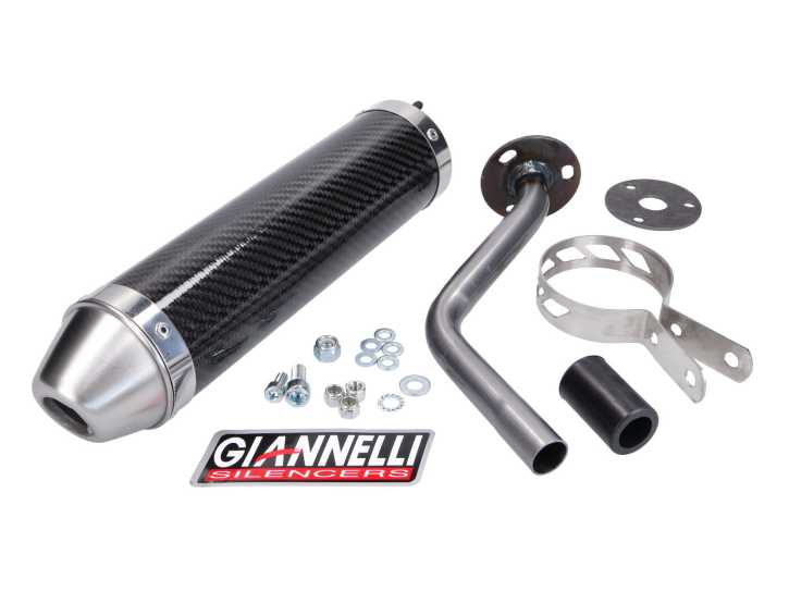 Endschalldämpfer Giannelli carbon für HRD Sonic 50 99-03