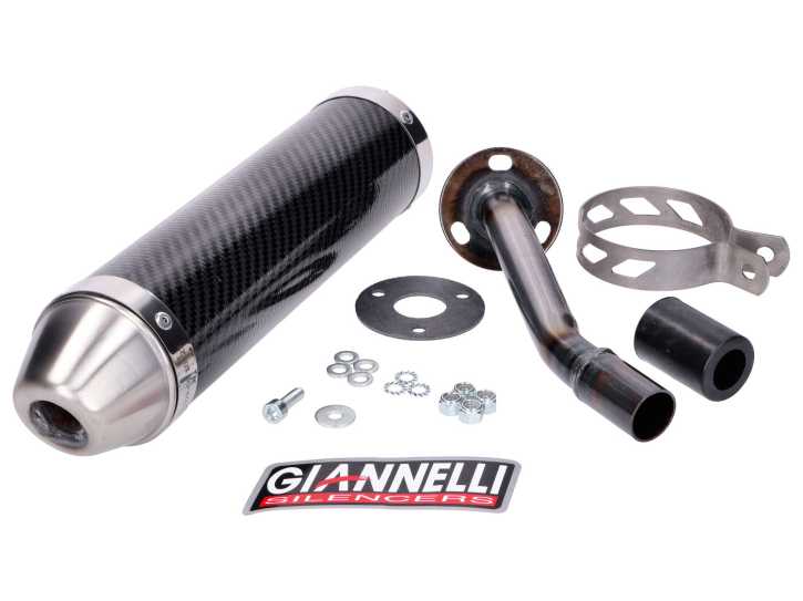 Endschalldämpfer Giannelli Carbon für Vent Derapage 50, 50RR 2019-2020