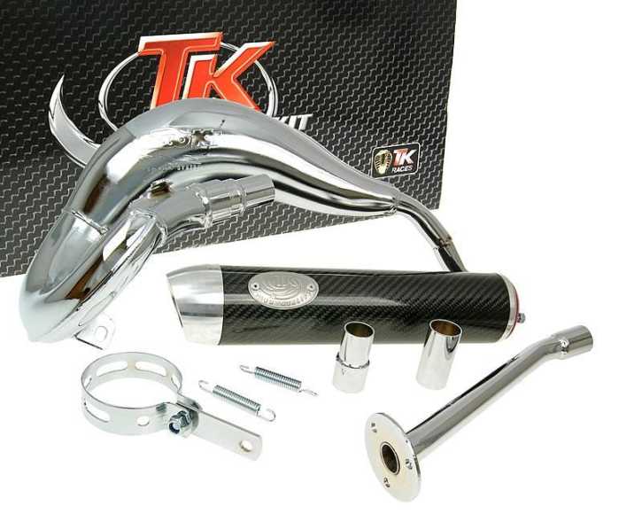 Auspuff Turbo Kit Bufanda RQ Chrom für HM CRE 50 (07-)