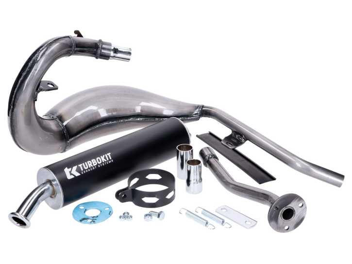 Auspuff Turbo Kit Bufanda R lackiert / ESD Aluminium für Beta RR 2021- Euro5