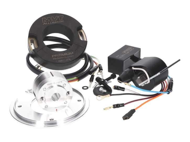 Innenrotor Zündung MVT Premium mit Licht für Simson S51, S53, S70, S83, SR50, SR80, KR51/2