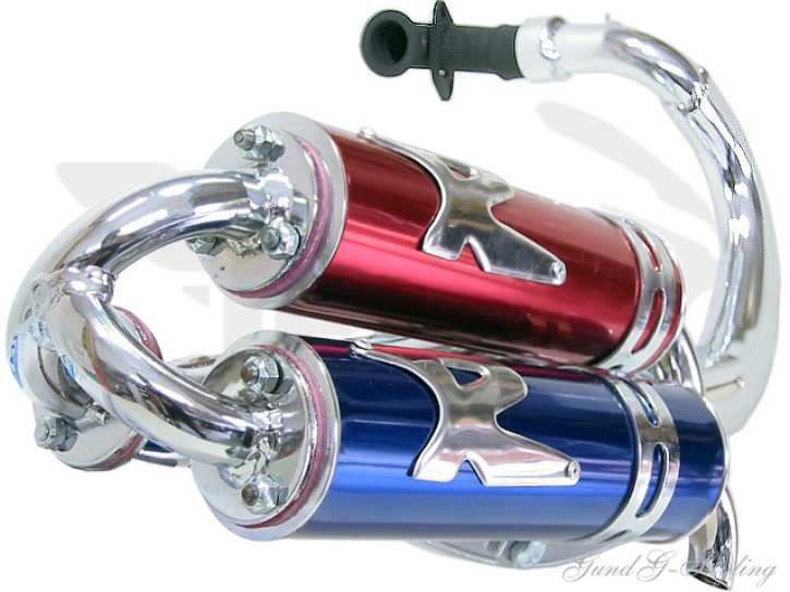 Auspuff Rennauspuff Turbo Kit RR Italjet Formula 50 *CE*