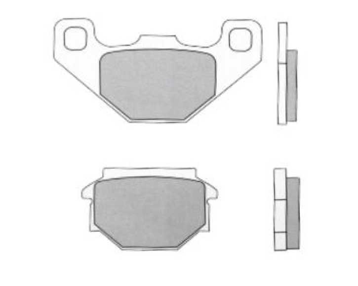 Bremsbeläge Standard Aprilia Gilera Honda Malaguti