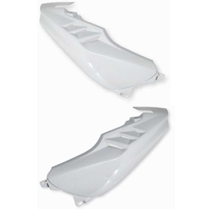 Seiten Verkleidung Seitenbacken Weiss für Peugeot Speedfight 2