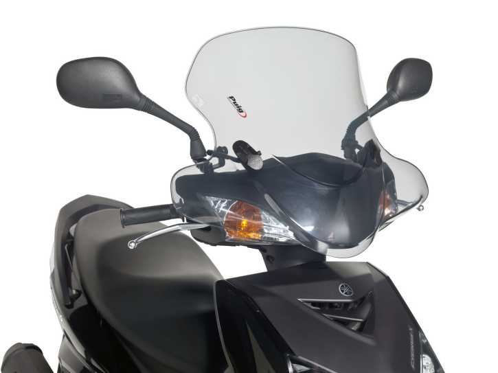 Windschild Puig City Touring smoke für Yamaha Cygnus X 04-13