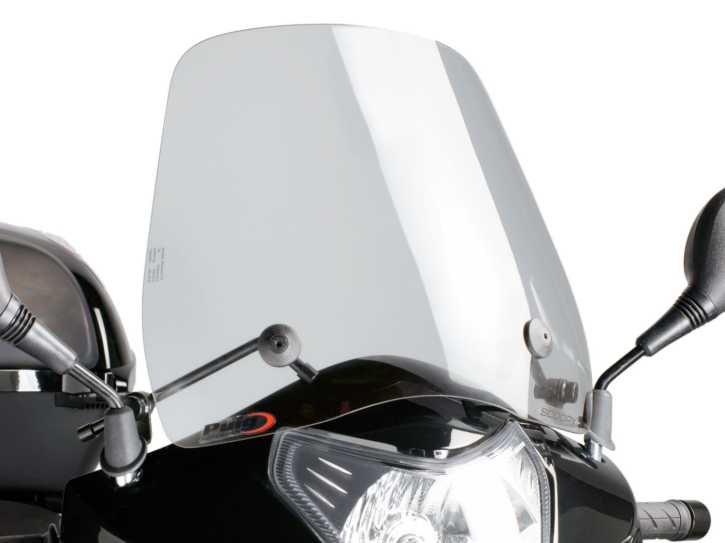 Windschild Puig Trafic smoke für Honda SH 125i, SH 150i, SH 300i