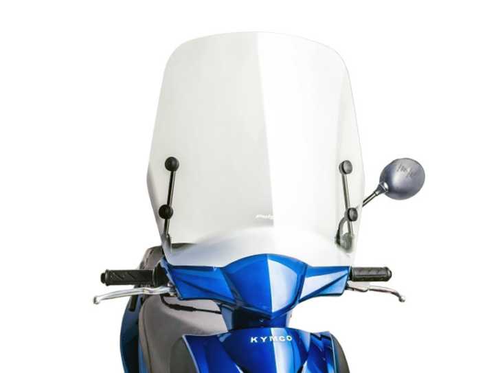 Windschild Puig T.S. transparent / klar für Kymco Agility 50, 125 (09-14)