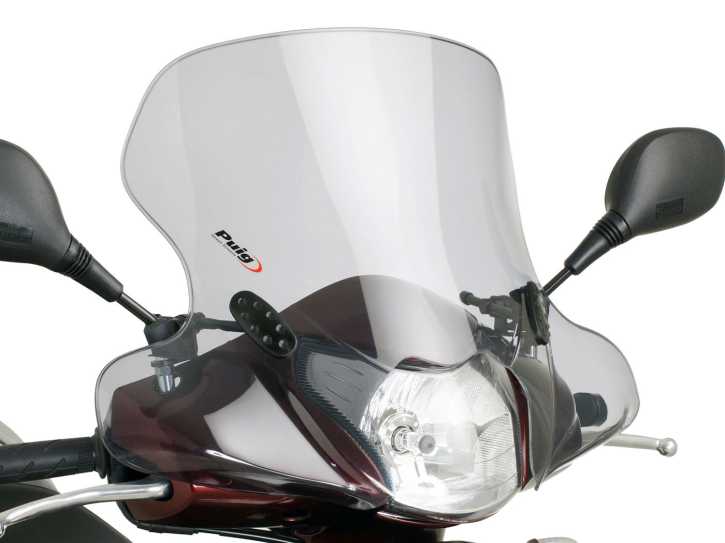 Windschild Puig City Touring smoke für Honda SH 300i (07-14)