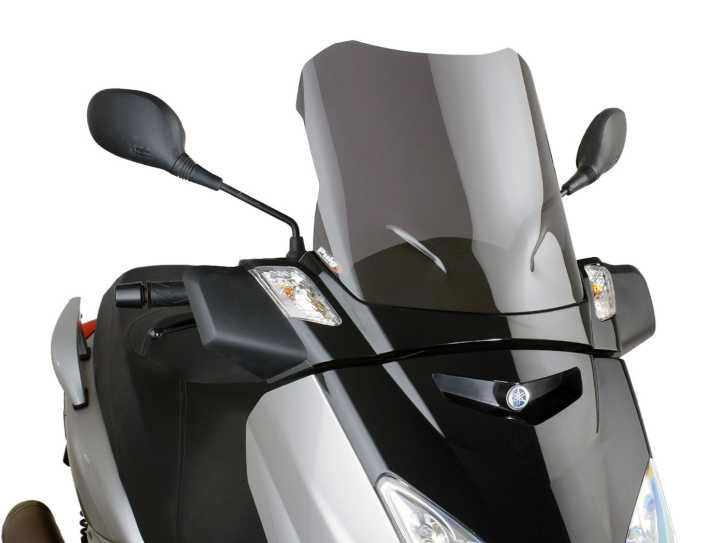 Windschild Puig V-Tech Sport dark smoke für Yamaha X-Max 125 YP125R 06-09