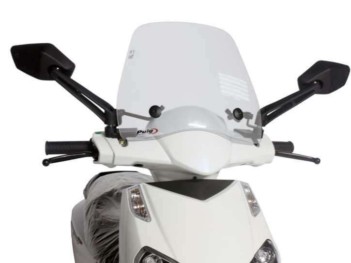 Windschild Puig Trafic transparent / klar für Aprilia Sport City One 125