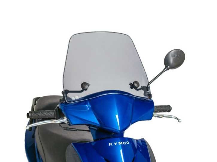 Windschild Puig Trafic smoke für Kymco Agility 50, 125 (09-14)