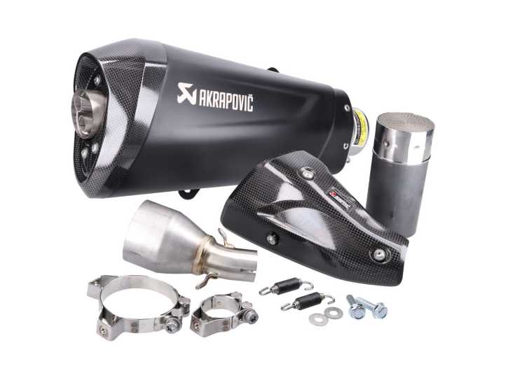 Auspuff Akrapovic Slip-On Schalldämpfer für Vespa GTS, GTV HPE 300 Euro5 2020-