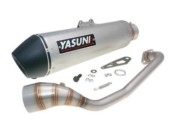 Auspuff Yasuni Scooter 4 für Yamaha N-Max 125i 15-17 E3 [SE931/2DS]