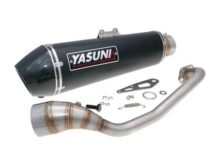 Auspuff Yasuni Scooter 4 für Yamaha N-Max 125i 15-17 E3 [SE931/2DS]