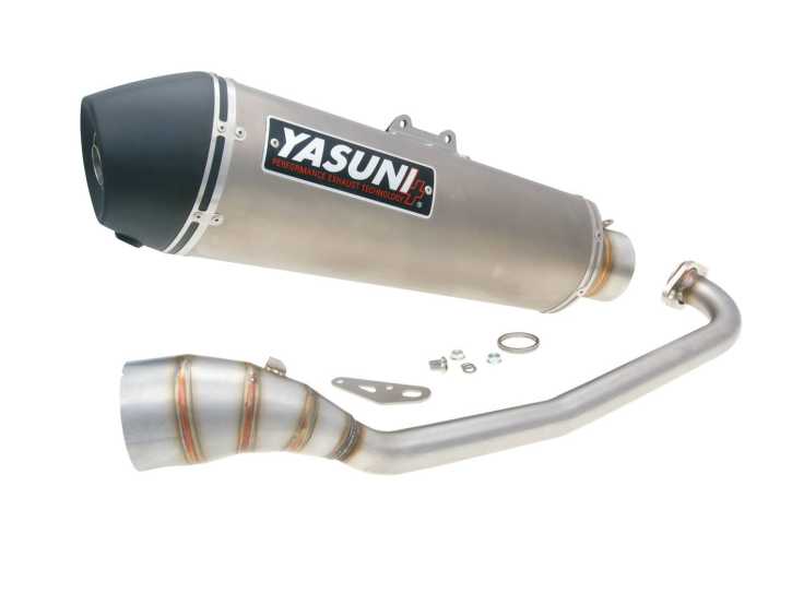 Auspuff Yasuni Scooter 4 für Yamaha Tricity 125i, MBK Tryptic 125i ABS