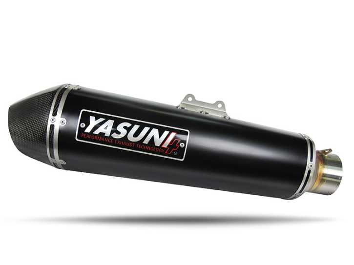 Auspuff Yasuni Scooter 4 Black Edition für Yamaha-N-Max 125i 15-17