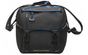 Lenkertasche NEW LOOXS Schwarz 7,5 ltr. Schultertasche mit KLICKfix Montageplatte