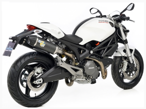 Auspuff Leovince SBK LV-One Evo2 Carbon Ducati Monster 700 800 1100