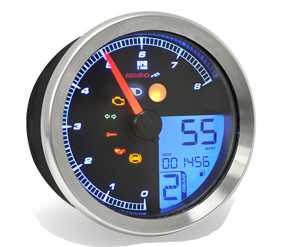 Tachometer Multi Instrument Koso HD-01 für Harley 883